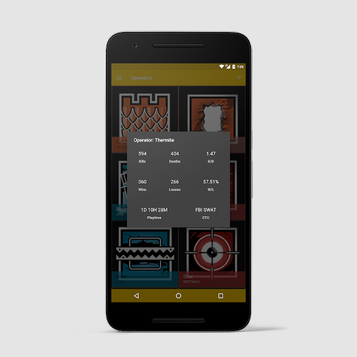 r6stats - Image screenshot of android app