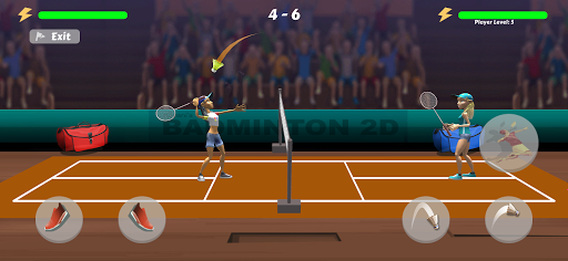 Badminton ۲D - عکس برنامه موبایلی اندروید