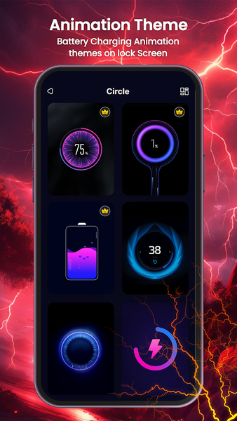 Ultra Charging Animation App - عکس برنامه موبایلی اندروید