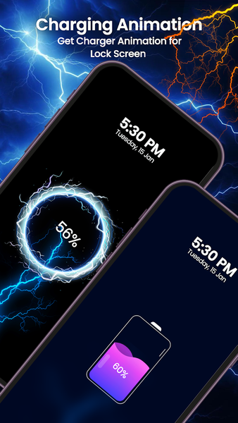Ultra Charging Animation App - عکس برنامه موبایلی اندروید