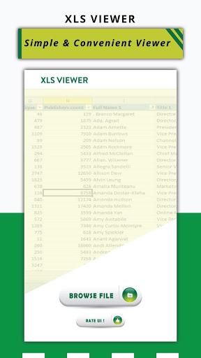 Xlsx File Reader with Xls Viewer - Image screenshot of android app