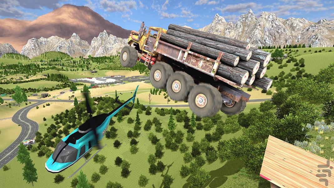بازی آفرود کامیون | جدید - Gameplay image of android game