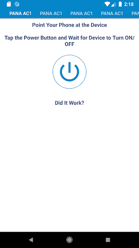 Remote AC Universal - عکس برنامه موبایلی اندروید