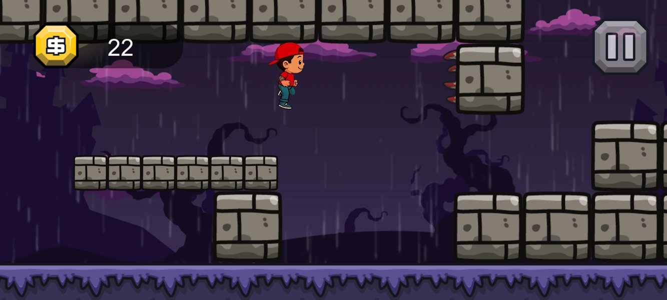 Parcerico run - Gameplay image of android game