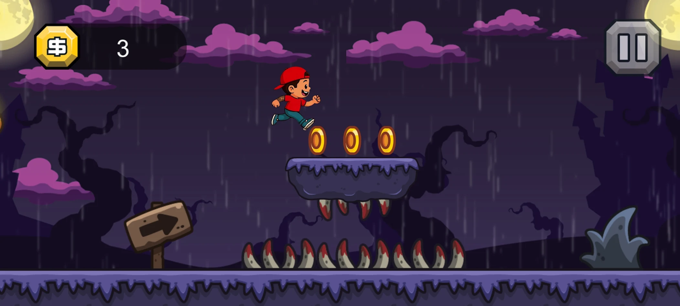 Parcerico run - Gameplay image of android game