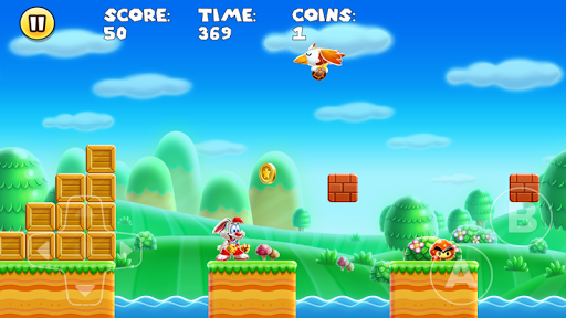Rabbit Adventures - Gameplay image of android game