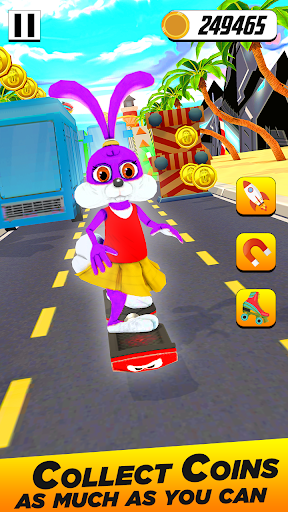 Bunny Runner: Subway Easter Bunny Run - عکس بازی موبایلی اندروید