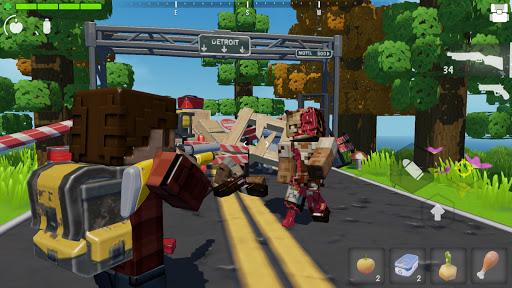 Huntercraft: Zombie Survival - Gameplay image of android game