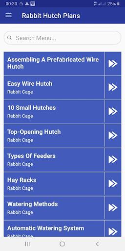 Rabbit Hutch Plans Tutorial - Image screenshot of android app