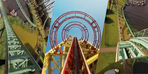 VR Thrills Roller Coaster Game - عکس بازی موبایلی اندروید