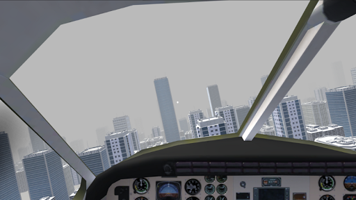 VR Flight: Airplane Pilot Simulator (Cardboard) - Gameplay image of android game