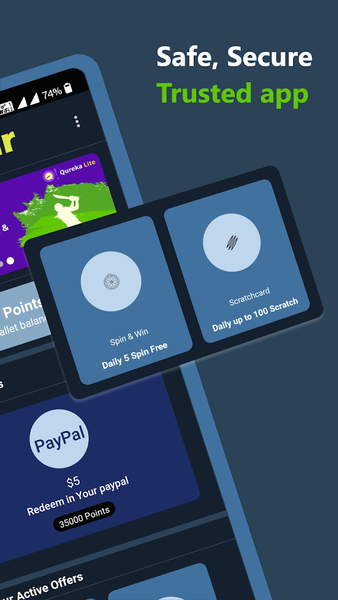 SpInr: Earn Wallet cash & more - Image screenshot of android app