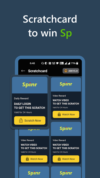 SpInr: Earn Wallet cash & more - Image screenshot of android app