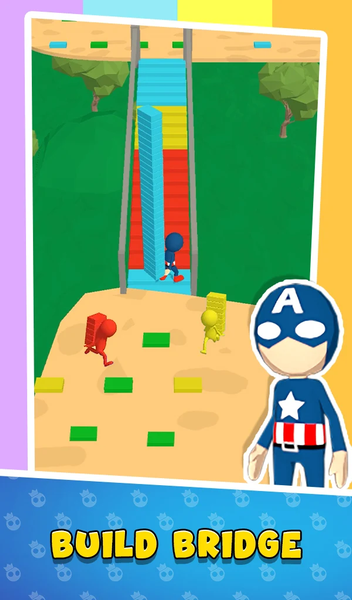 Bridge Run: Rush Race - عکس بازی موبایلی اندروید