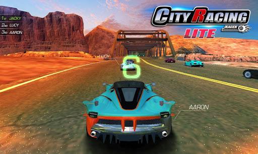 City Racing Lite - Gameplay image of android game