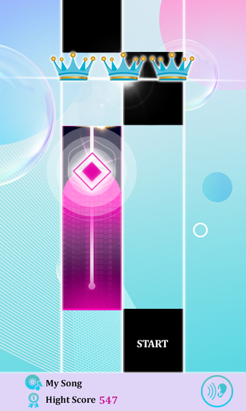 L-Gante Piano Tiles Game - عکس بازی موبایلی اندروید