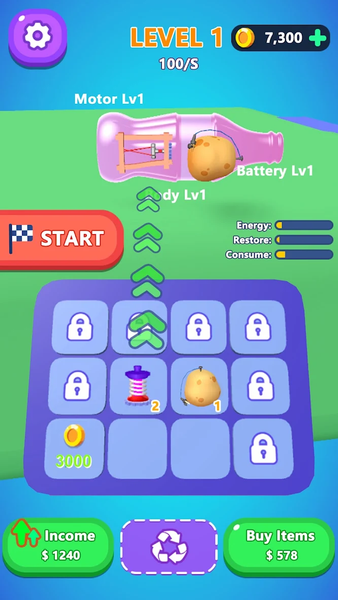 Assemble Racing Battle - عکس بازی موبایلی اندروید