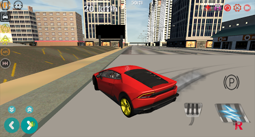 Burnout Car Drive Simulator 3D - Image screenshot of android app