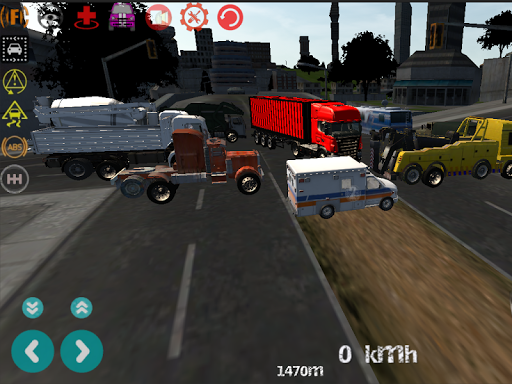 Real Truck Simulator 3D - Gameplay image of android game