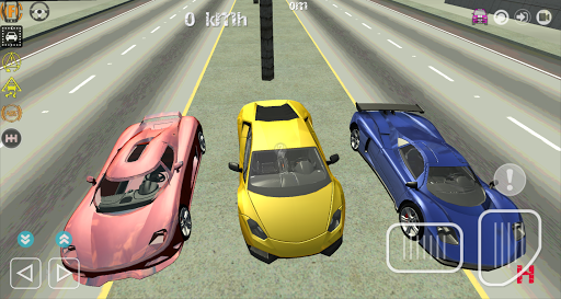 Turbo GT Sports Car Simulator - Image screenshot of android app