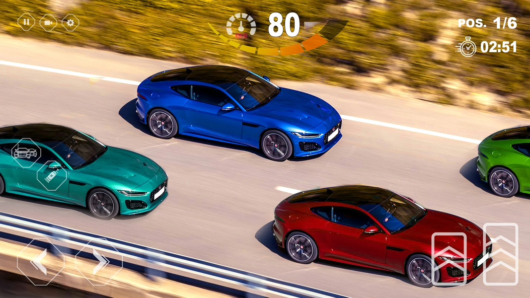 Racery Game - Races Car Games - Image screenshot of android app