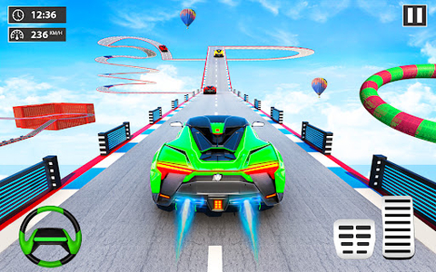 Mega Ramp Car Jumping Stunt Games, Car Crash Games 3D, Crash