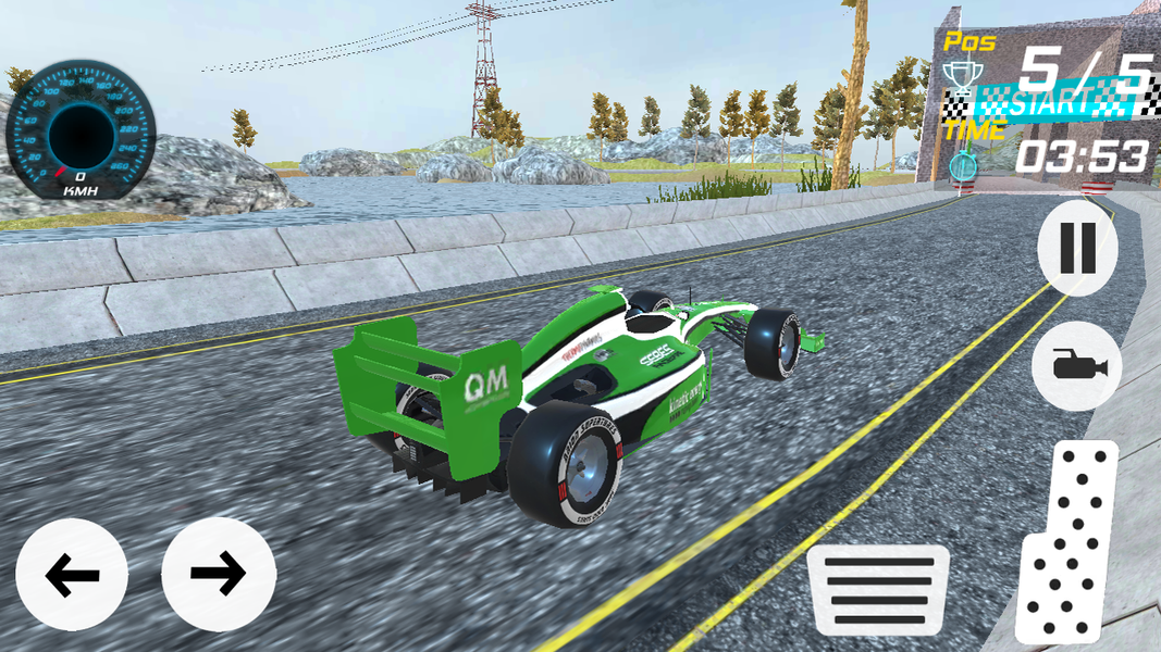 Formula Car Racing Game - Gameplay image of android game