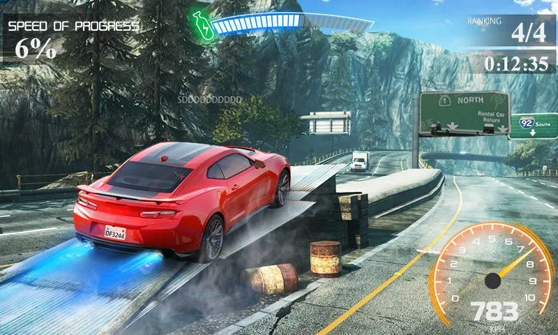 Racing In Car Driver - Gameplay image of android game