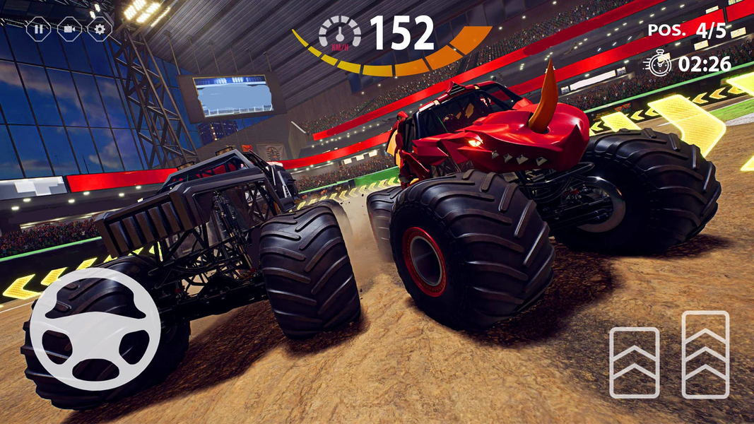 Monster Truck Games Car Racing - Image screenshot of android app