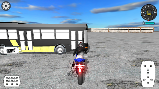 Racing Motorbike Trial - Gameplay image of android game