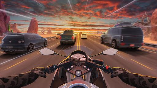 Motorcycle Rider - Racing of Motor Bike - Gameplay image of android game