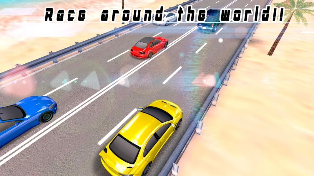 Racing Traffic 3D - Gameplay image of android game