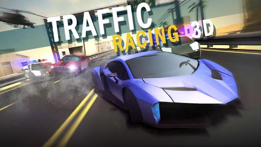 Racing Drift Traffic 3D - Gameplay image of android game