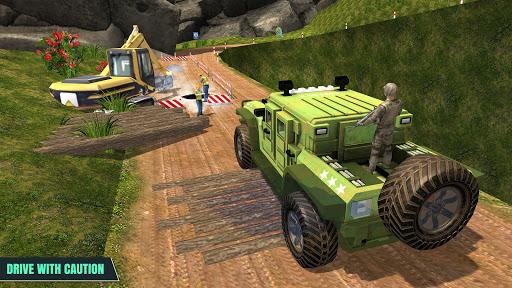 Army Truck Driver : Offroad - Gameplay image of android game