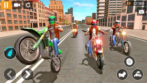 City Motorbike Racing - Gameplay image of android game