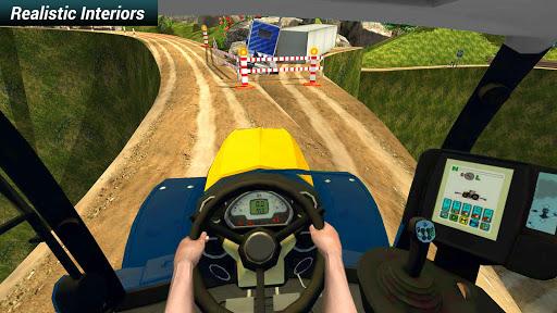 Offroad Tractor Farming Simulator 2018 - Gameplay image of android game