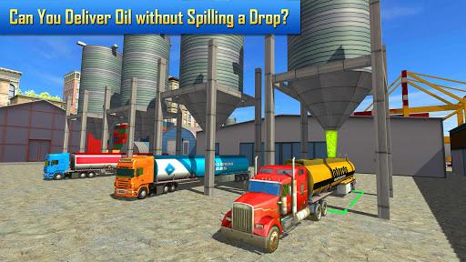 Oil Tanker Transporter Truck Simulator - عکس بازی موبایلی اندروید