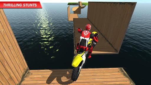 Racing on Bike - Gameplay image of android game