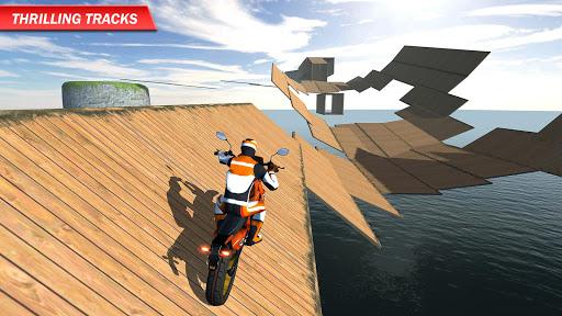 Racing on Bike - Gameplay image of android game