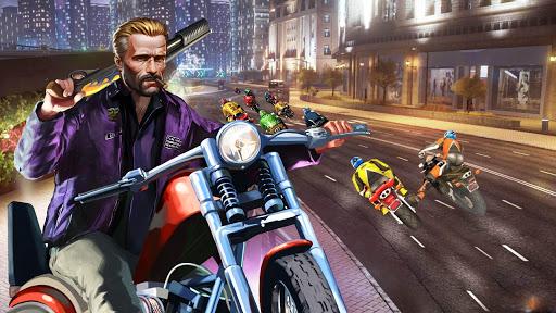 Crazy Moto: Bike Shooting Game - Gameplay image of android game
