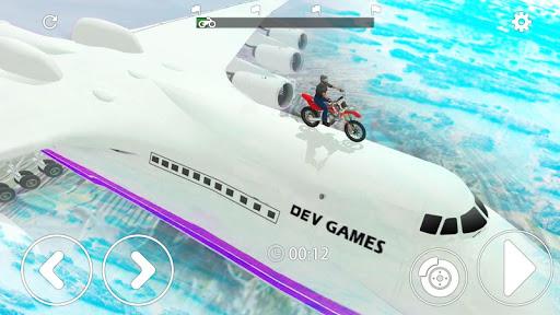 Trial Bike Race 3D- Extreme Stunt Racing Game 2020 - Gameplay image of android game