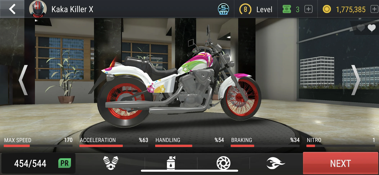 Traffic Moto Rider: Bike Race - Gameplay image of android game