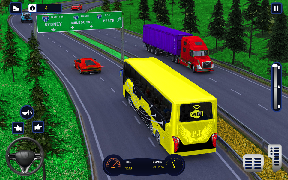 City Bus Simulator : Bus Games - عکس بازی موبایلی اندروید