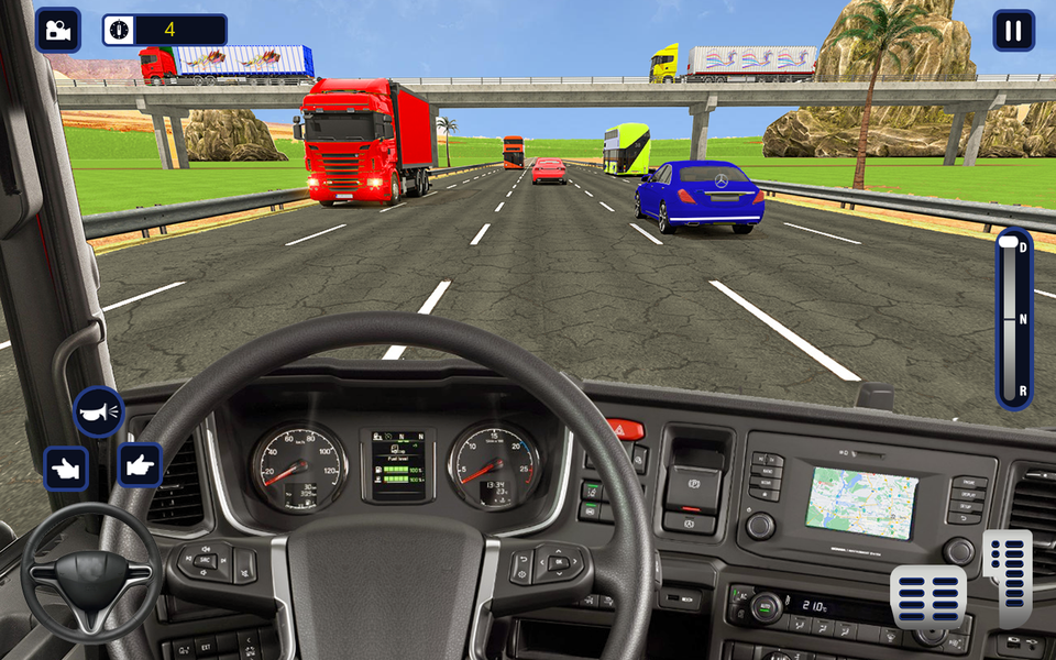 City Bus Simulator : Bus Games - Gameplay image of android game