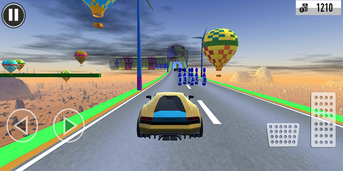 Car Stunt 3D - Racing Car Game - Gameplay image of android game