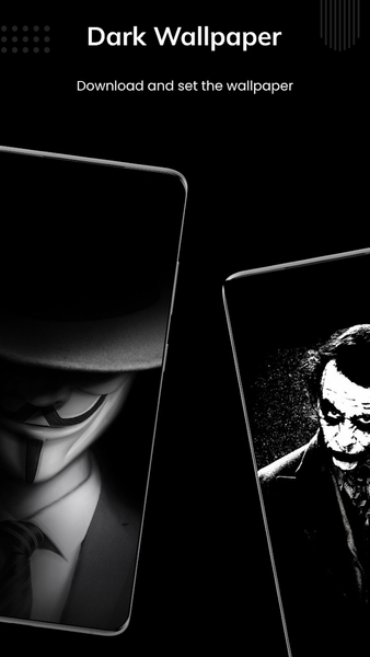 Black Wallpaper Dark Wallpaper - Image screenshot of android app