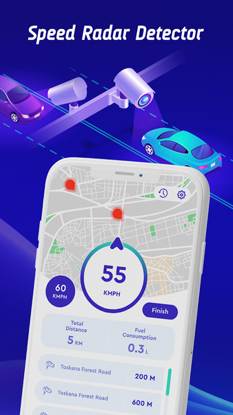 Offline Maps, GPS, Speedometer - Image screenshot of android app