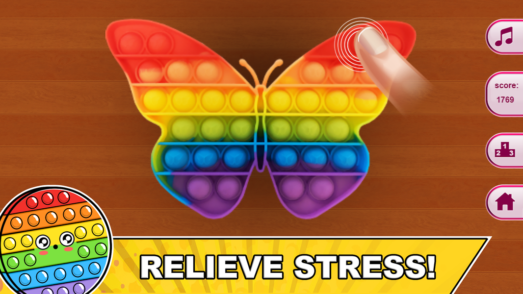 Pop it Antistress Fidget Games - Gameplay image of android game