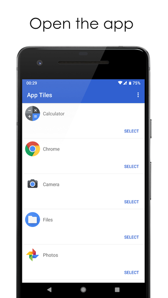App Tiles - Launch Apps Faster - Image screenshot of android app