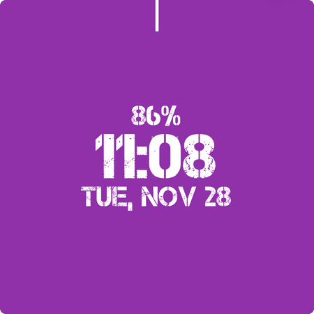 Clean Watch Face - عکس برنامه موبایلی اندروید